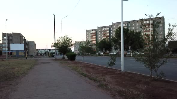 A Small Town on the Shore of the Balkhash Lake alt