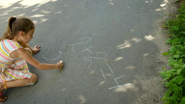 The Child Writes Equations on the Asphalt alt