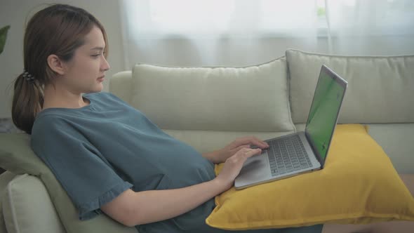 Pregnant woman concept of 4k Resolution.