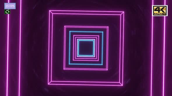 Motion Neon Light Vj C5 4K