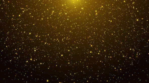 Glittering Gold Particles alt