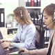 Operators of Support Customer Service - Call Center, Online Software with Technology Voice Over IP - VideoHive Item for Sale