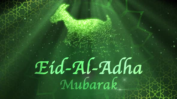 Eid-Al-Adha Mubarak 4k Loop by EleganceMedia | VideoHive