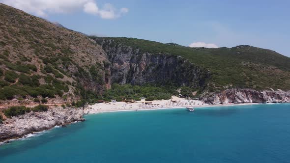 Gjipe Beach Famous Beach in Albania
