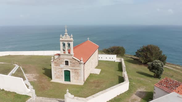 Sanctuary Saint Adrian of the Sea Galicia Spain