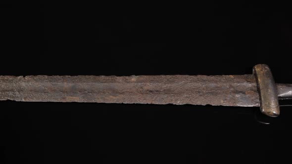 Viking Sword  with Silver Decorated Hilt alt