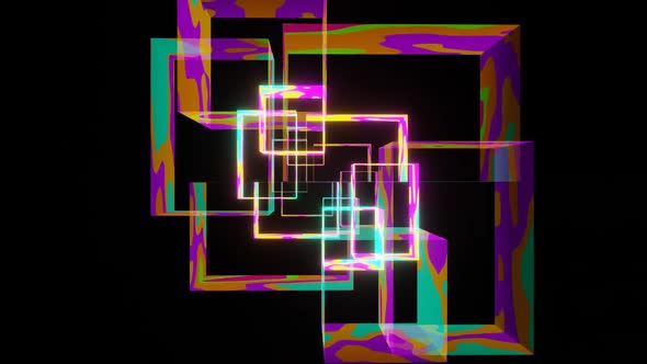 Cube Resolume Seamless Animation 02