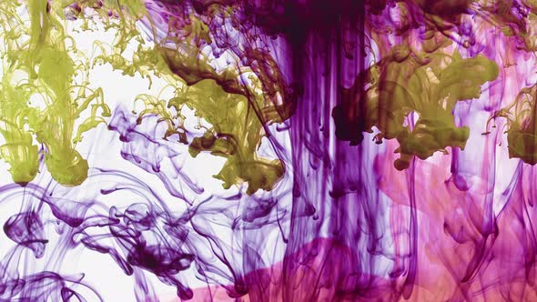 Colorful Color Ink Drops In Water 11 alt