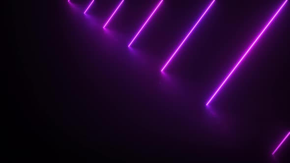 Colorful Neon Glowing Strings Movment Backdrop alt