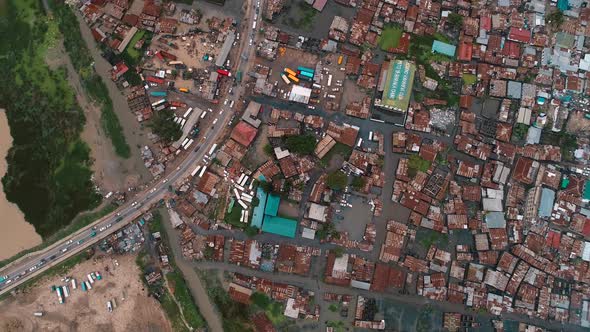 Dar es salaam flood scene occurred due to the heavy rainfall alt