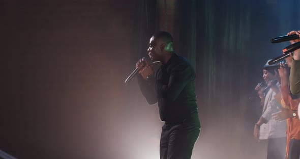 Concert of a Musical African American Group alt