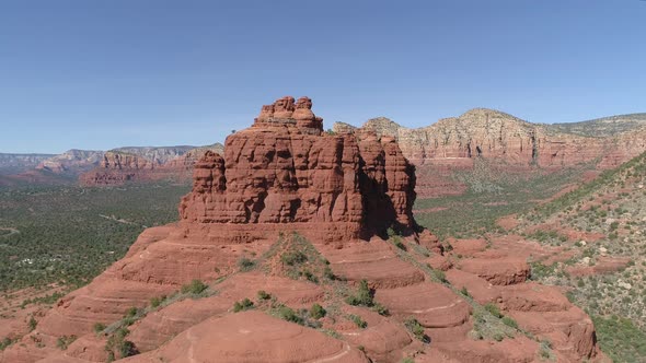 Aerial view of the Bell Rock alt