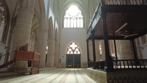 Lala Mustafa Paşa Camii, originally known as the Cathedral of Saint Nicholas. alt