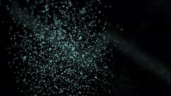 Digital Sci Fi Particles Background, Motion Graphics 