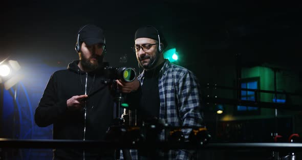 Young Directors Shooting a Scene alt