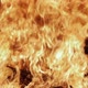 A Raging, Slow Motion Fire Engulfs A Pile Of Wood In Flames - VideoHive Item for Sale