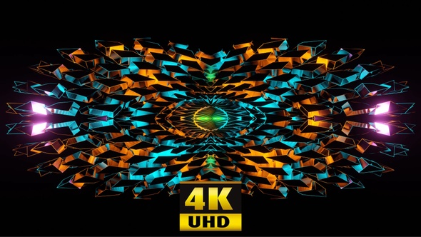 Vj Disco Kaleidoscope Pack 4K alt