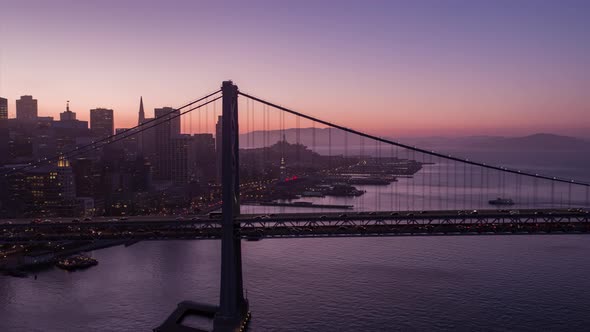 San Francisco Golden Hour Aerial alt