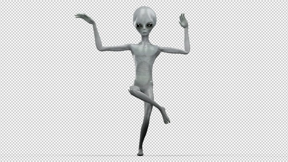 Weird Dance Of An Alien