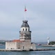 Historical Maiden's Towers and Bosphorus Bridge at Istanbul in Slow Motion - VideoHive Item for Sale