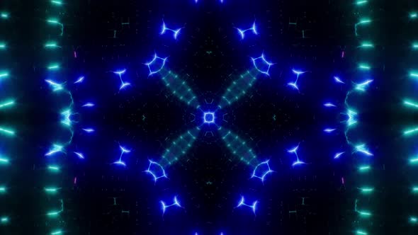 VJ Neon Lights Wave Loop 4K 05 alt