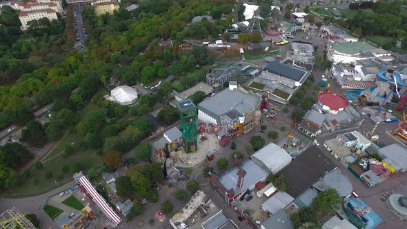 Aerial shot of Prater alt