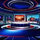 News Studio  With Table - VideoHive Item for Sale