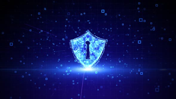 Shield Icon Of Cyber Security 01077 alt