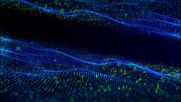 Digital Waves Binary Code