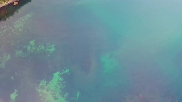 Gideros bay on the black sea, Kastamonu, Cide-Gideros, beautiful sea bay in autumn alt