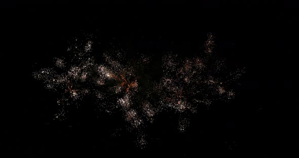 Fireworks Deauville in Normandy, Real Time 4K alt