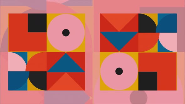 Concept of suprematism art style alt