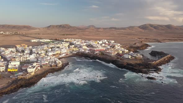 El Cotillo Aerial, Fuerteventura, Spain