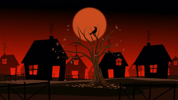 Mysterious Landscape At Sunset alt