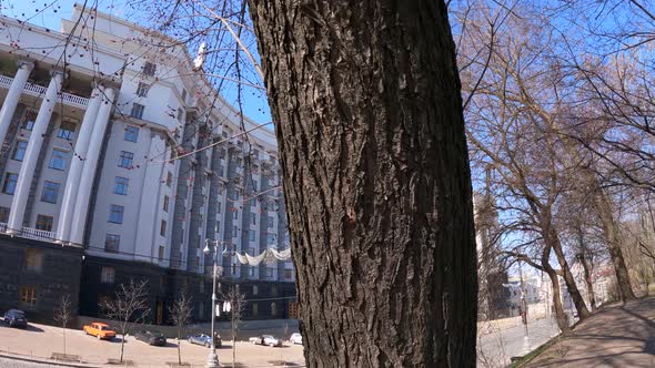 The Symbol of Politics in Ukraine  Government Building alt