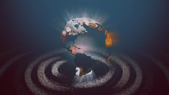 Rotation Earth Loop 4k alt