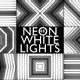 4k Neon White Lights - VideoHive Item for Sale