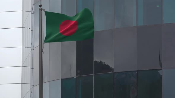 Bangladesh Flag  Background 4K alt