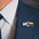 Businessman Friend Flags Pin Israel Colombia - VideoHive Item for Sale