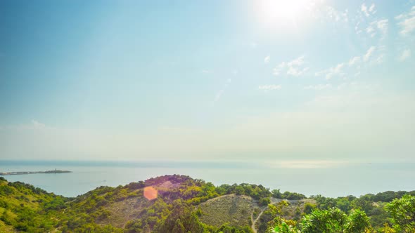 The Black Sea near Sukko, Russia alt