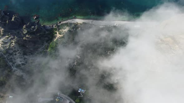 Abstract Aerial Nature Summer Ocean Sunset Sea and Sky Background alt