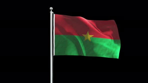 Burkina Faso Flag Big