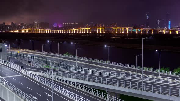 Hong Kong Zhuhai Macau Bridge By Amizade in China Timelapse alt