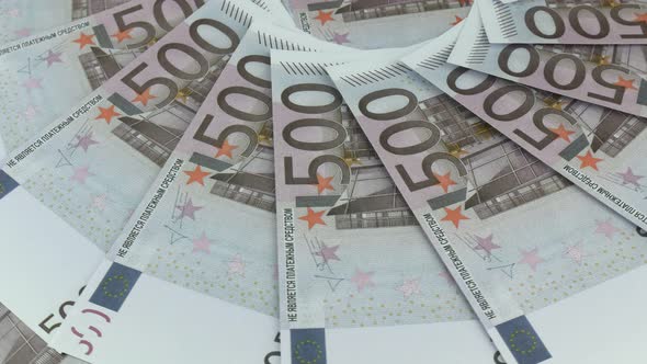 Euro Currency In The Bank