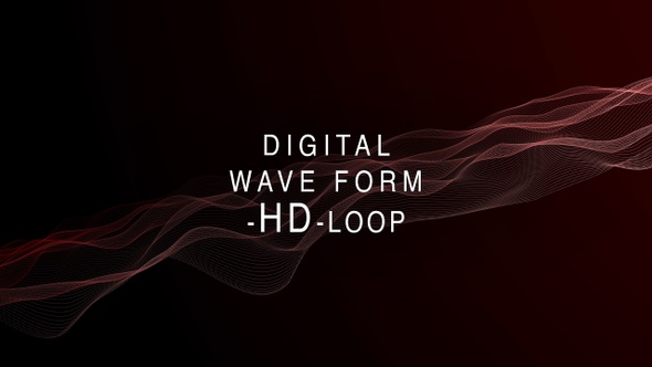 Digital Wave Form Background alt