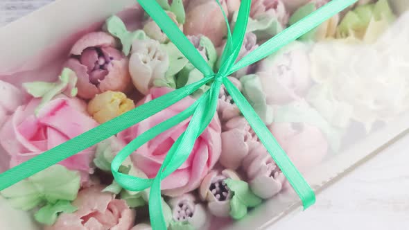 marshmallow, handmade, tulips, mothers day, yummy, 8 march,