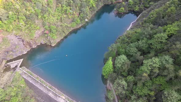 The lake on the mountain, China alt