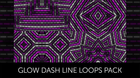 Glow Dash Line Loops Pack