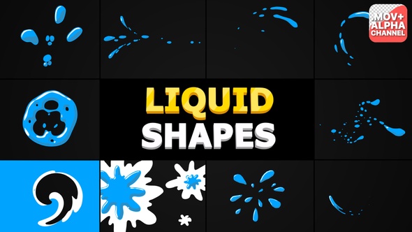 Liquid Shapes | Motion Graphics