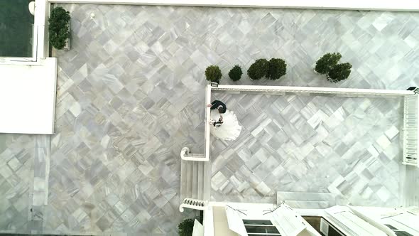 Waterside Residence Bridge And Groom Top View 2 alt